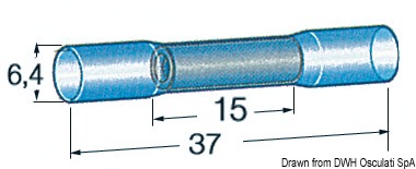 Pre-insulated tube 2.5-6 mm²