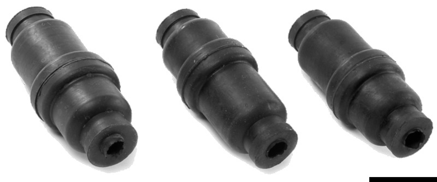 Watertight "flying" plug 4 poles