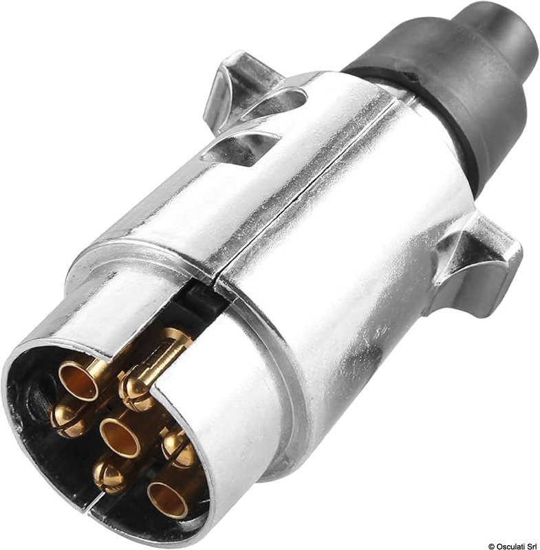7-pin plug w/screw contacts for towing