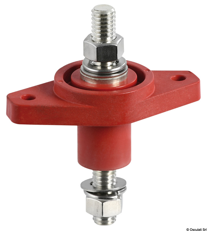 Maxi junction box for electrical cable red