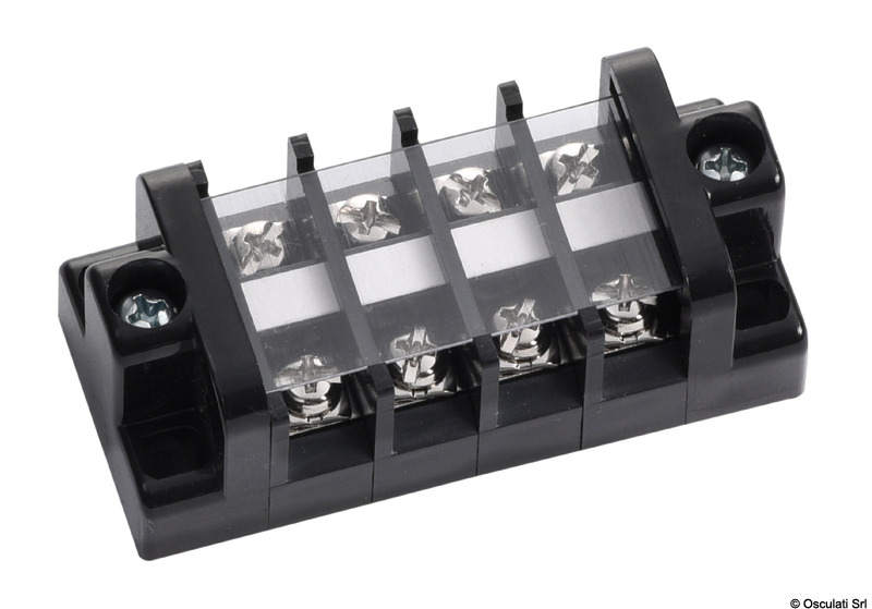 Electrical cable terminal for 4 terminals 20 A