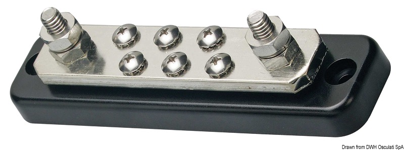 Bus-Bar electric terminal board 2 x 8 mm