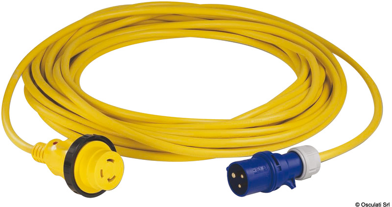 16A 230V Cordset 15m with European Main Site Plug