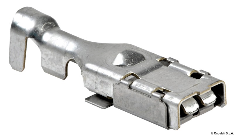 Watertight connector Faston female 4/6 mm²