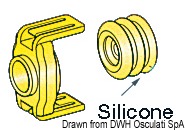 Plug with gasket for 4/6 mm² wire