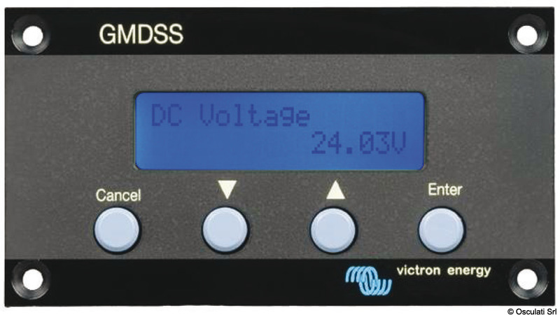 VICTRON GMDSS battery charger control panel