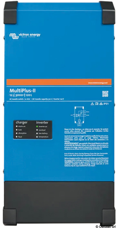 Battery charger+inverter MultiPlus-II 12/5000/220-50 230V
