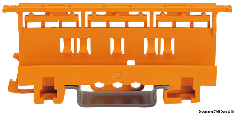 Mounting carrier for 6-mm2 connectors