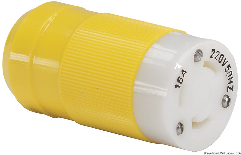 Marinco SS female power socket 16 A