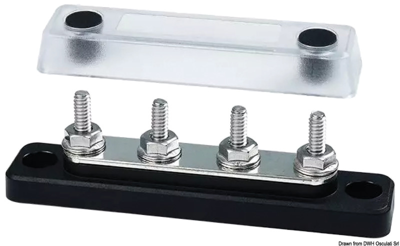 Heavy-Duty Bus Bar Techno electric terminal 4x5