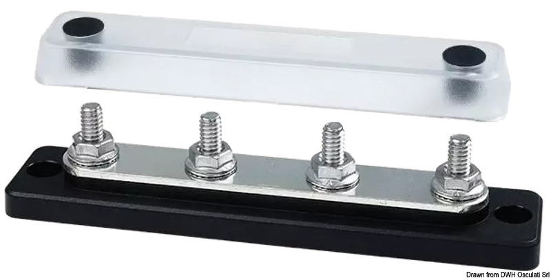 Heavy-Duty Bus Bar Techno electric terminal 4x6