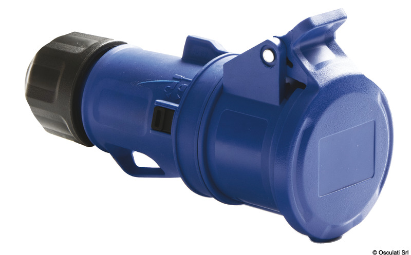 Power plug for deck connection, female 32 A