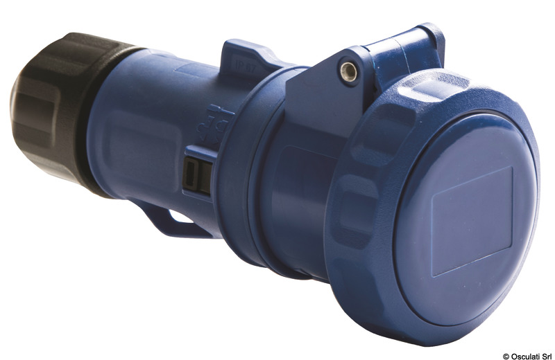 Standard power plug 3-wire female IP67 32A