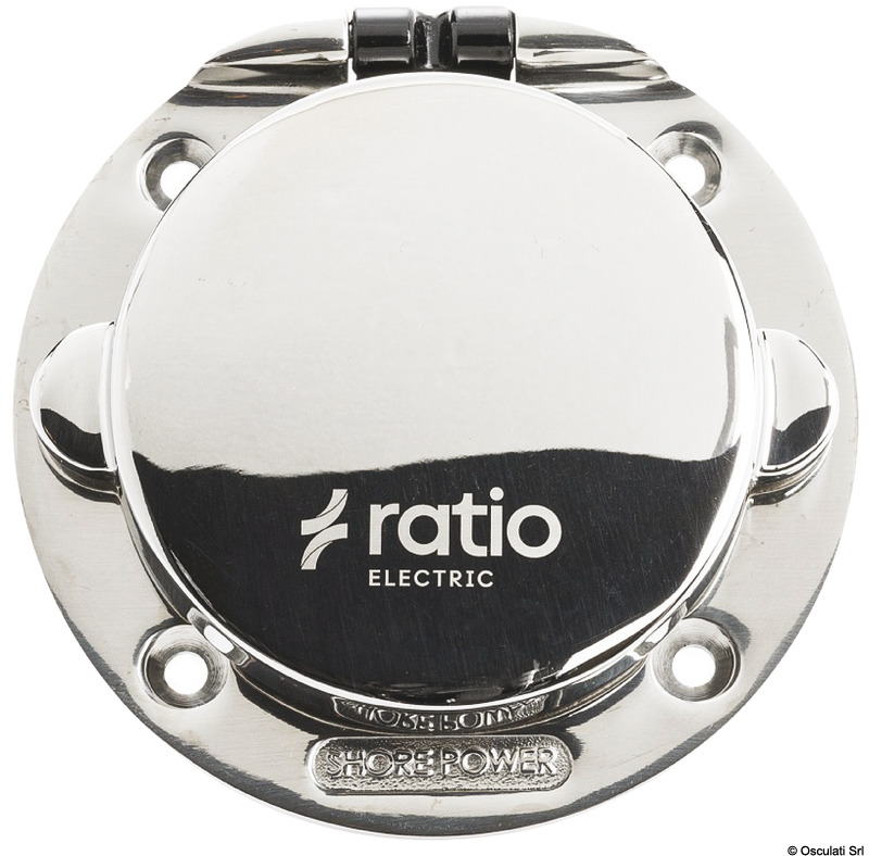 Shore Power Stainless Steel Inlet 16A