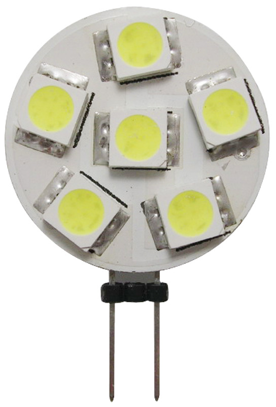 6-LED bulb G4 side connection Ø 24 mm