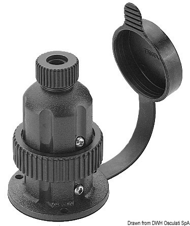 2-pole waterproof plug 5 A