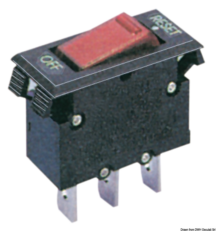 Thermal toggle switches 10 A