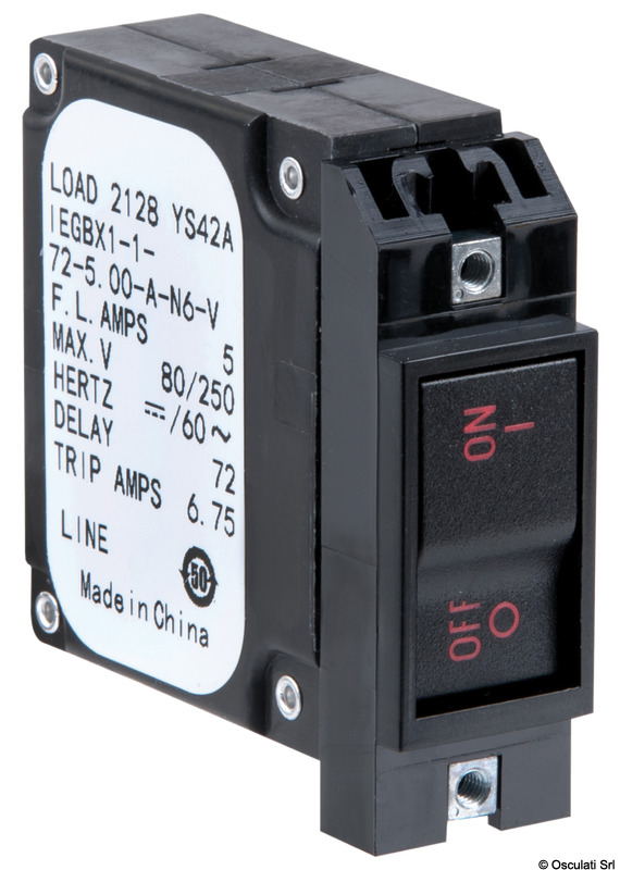 Flush mount lever switch horizontal mounting 5 A