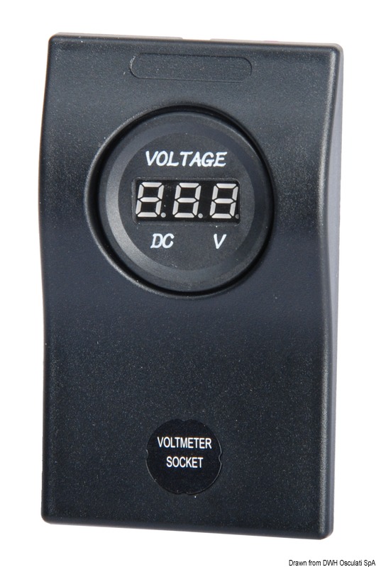 Additional module voltmeter