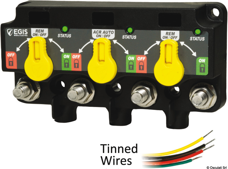 XD Flex 2 Triple - (Relay/VSR/Relay) w/Knobs - Flying Wires