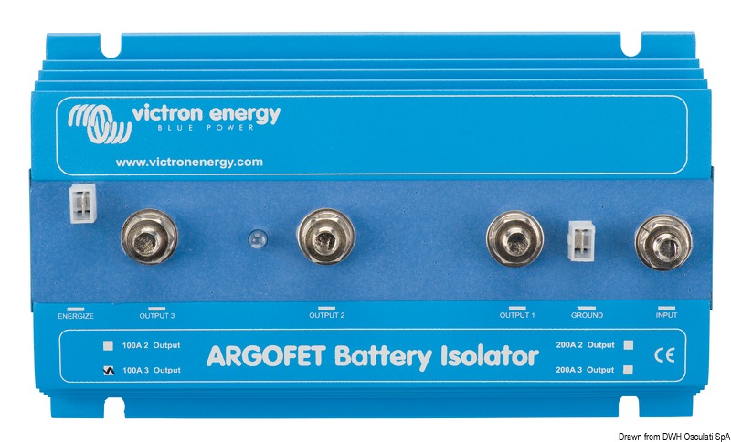 Argofet 200-3 Three batteries 200A Retail