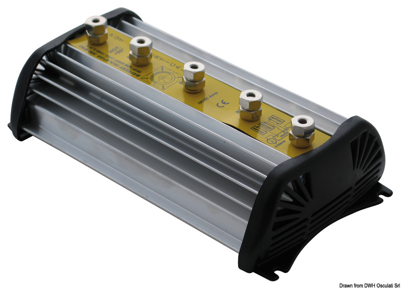 Battery combiner 4 x 70 A