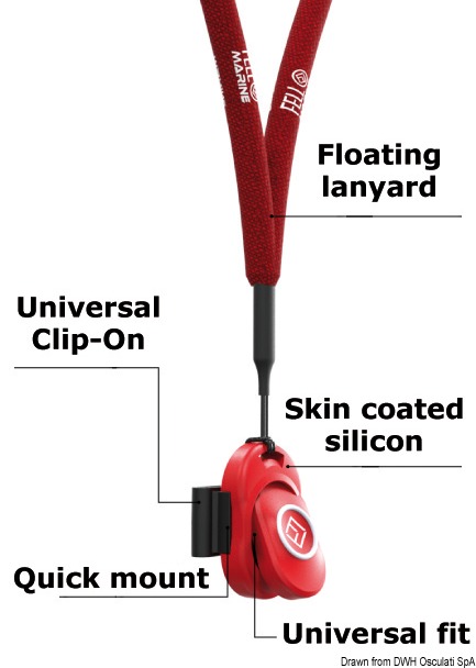 xTAG 1 clip-on + red wristband