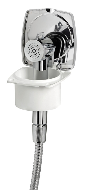 New Edge chromed shower box SS hose 2.5 m