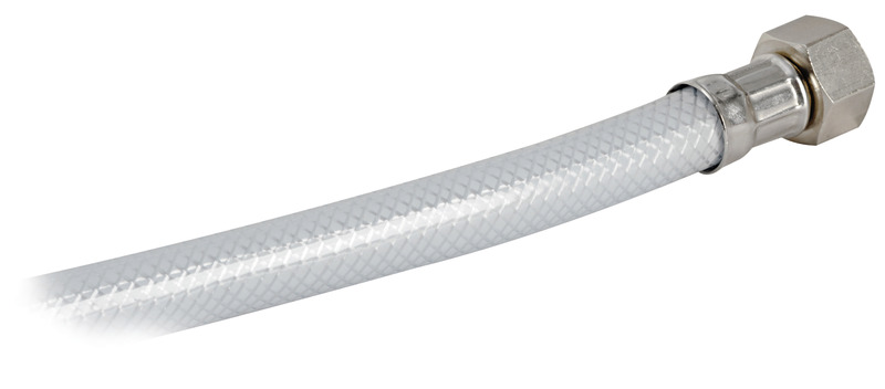Classic Evo white deck shower PVC hose 4 mm Wall mounting
