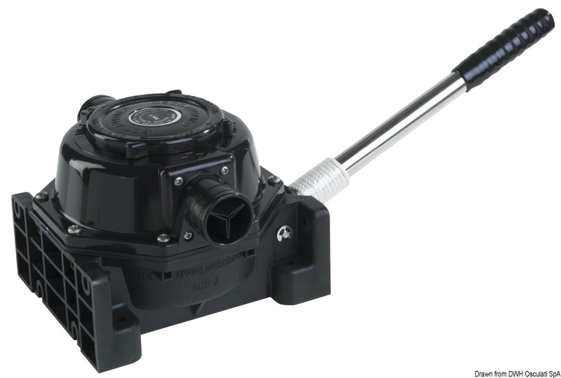 Whale MKV pump floor mounting 75 l/min Floor