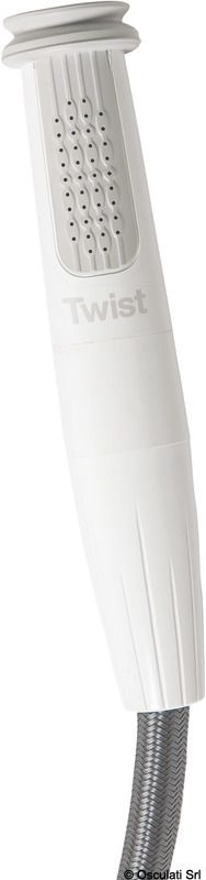 Whale Twist® Mk2 deck shower white 190x57mm