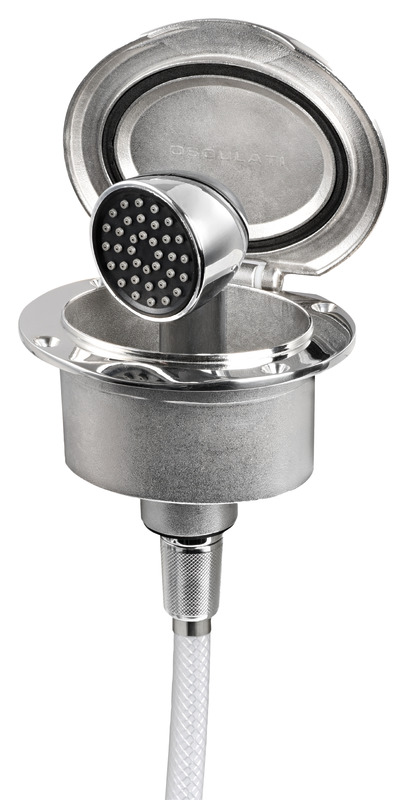 Elissa deck shower w/Keji shower PVC hose 2.5m