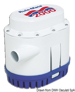 Rule Mate automatic bilge pump 129 l/min 24 V
