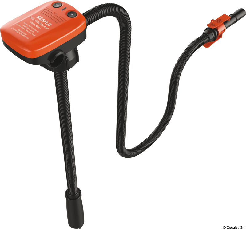 Battery powered liquid transfer pump