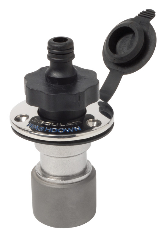 Bayonet + straight plastic fitting