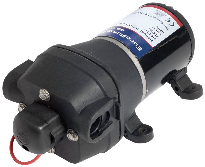 Europump 4-diaphragm self-priming fresh water pump 24V