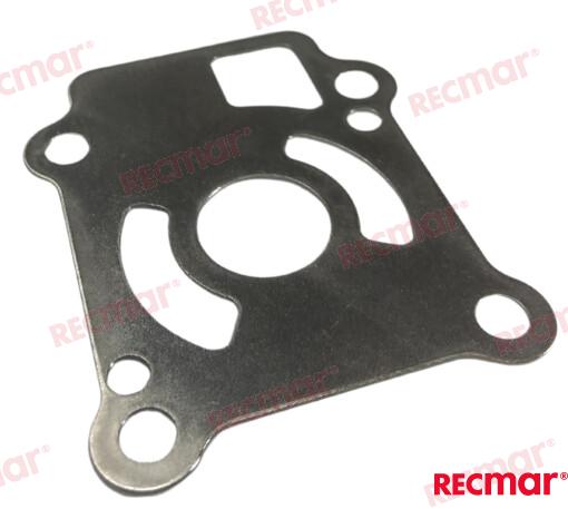 Plate under water pump for Tohatsu MFS25-30 and Mercury F25-30 348-65025-xx