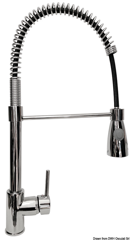 Jessy kitchen tap w/spray nozzle