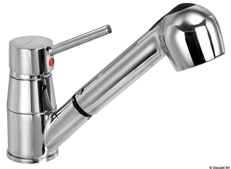 Diana swivelling mixer chromed brass