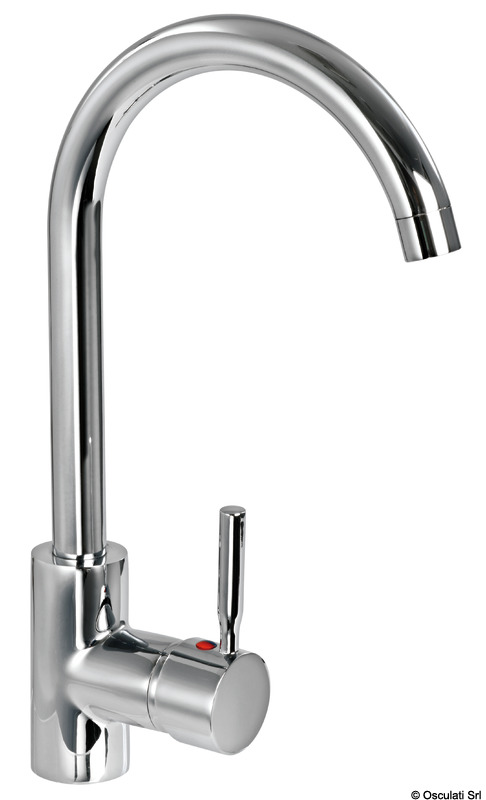 Diana kitchen sink mixer chromed brass