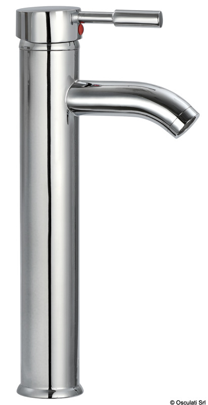 Diana high column toilet sink mixer chromed brass