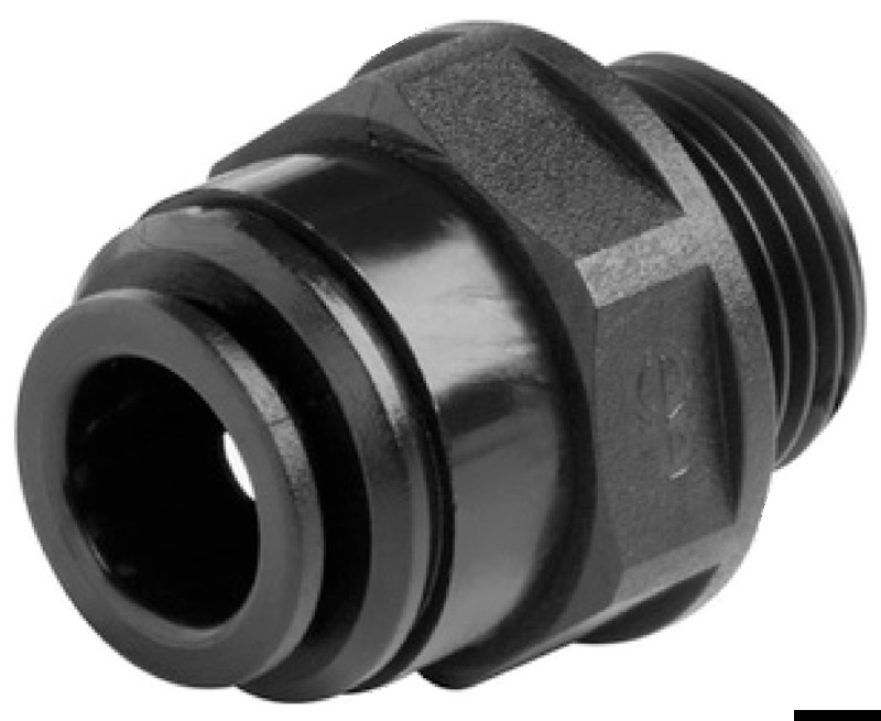 Speedfit female/male brass joint 3/8"