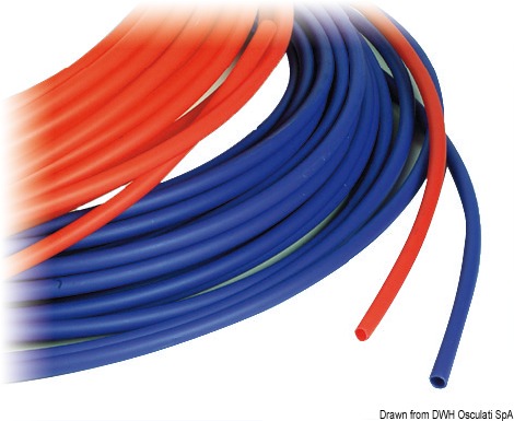 Hydrofix polyethilene pipe blue 22 mm