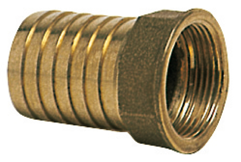 Cast brass female hose adaptor 1" x 30 mm