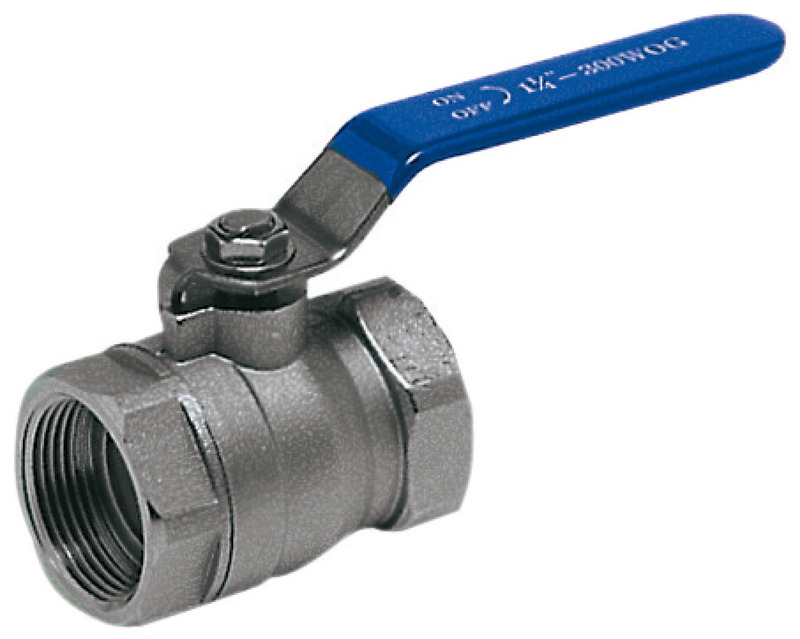 Ball valve chromed brass 3"