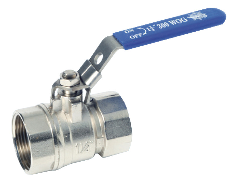 Full passage locking gate valve 1"1/2