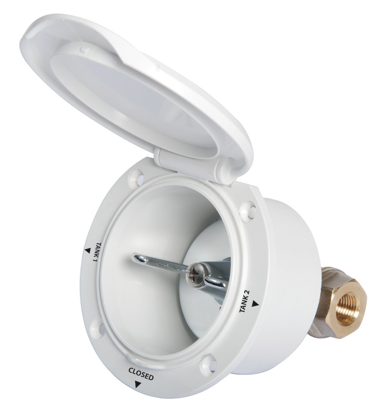 Classic Evo 3-way fuel tap 3/8"