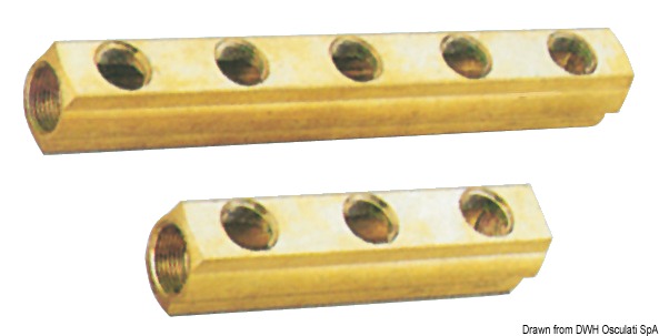 4-way linear manifold 1"1/4 x 1/2"