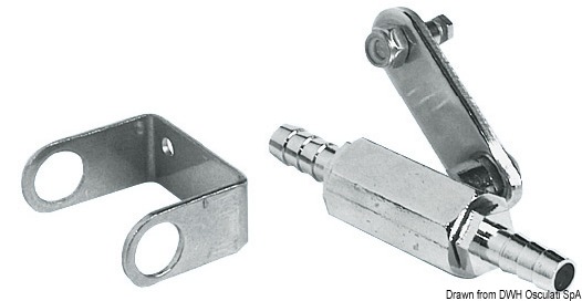 Fuel tap net flow 8 mm RINA