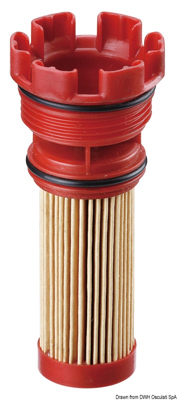 Outboard fuel filter
